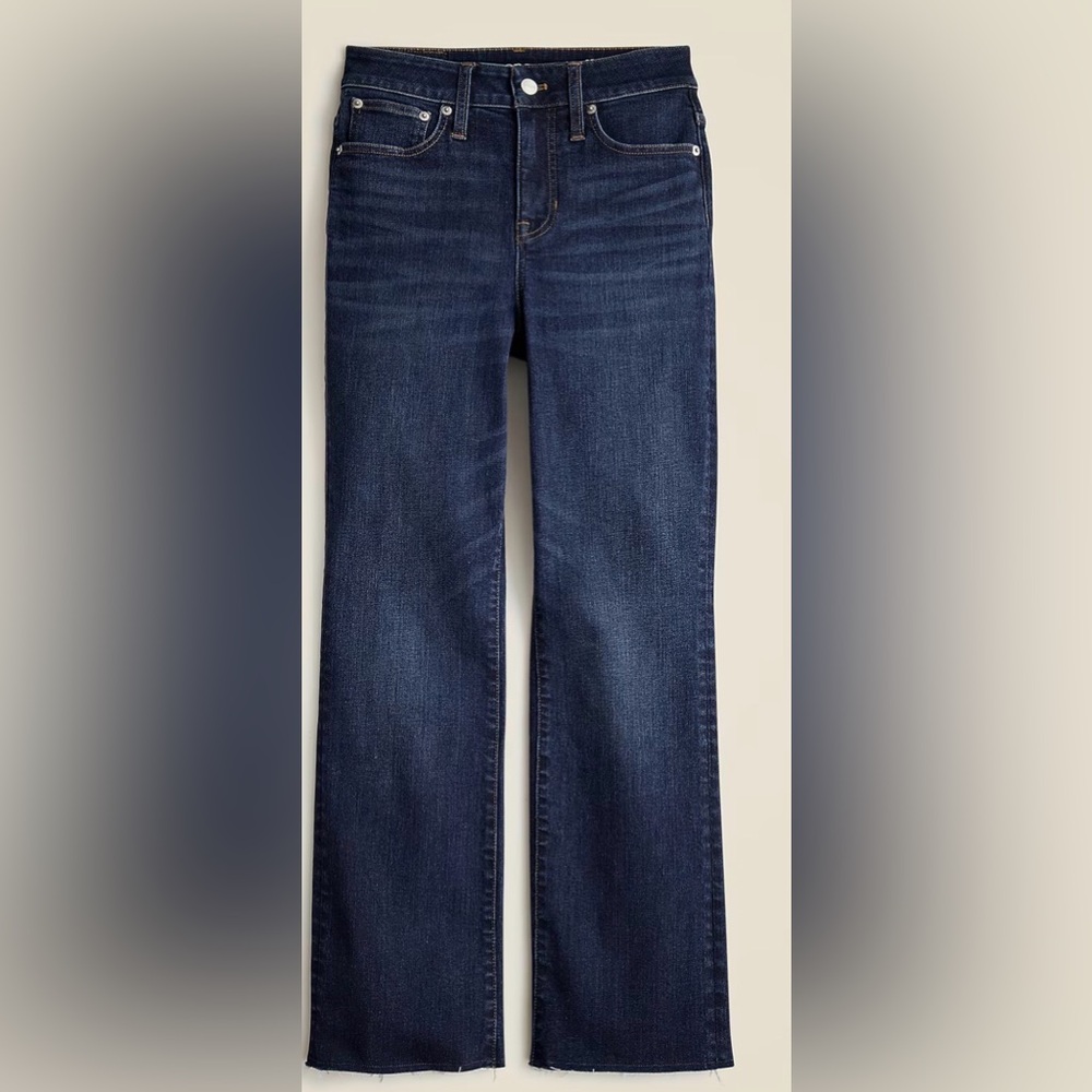 J. Crew Curvy High Rise Kickout Jean
